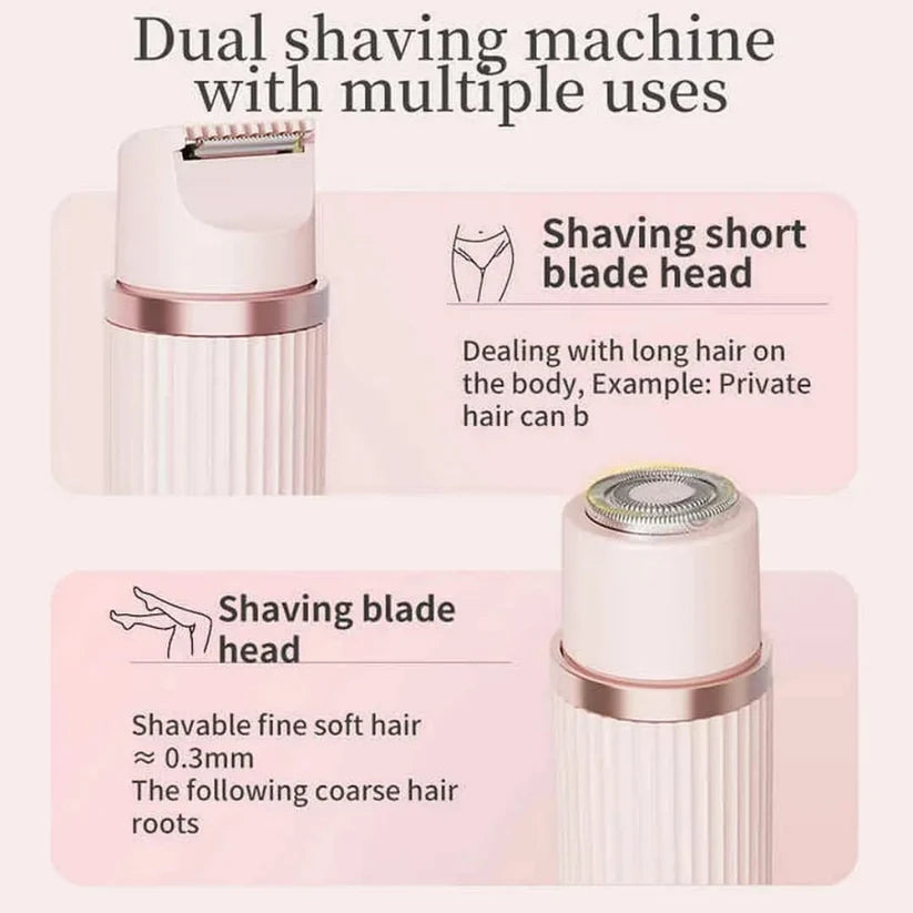 High Quality Dual Head Rechargeable Hair Removal