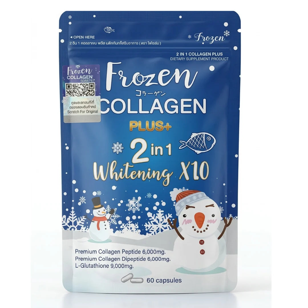 Frozen Collagen 2 in 1 Whitening X10