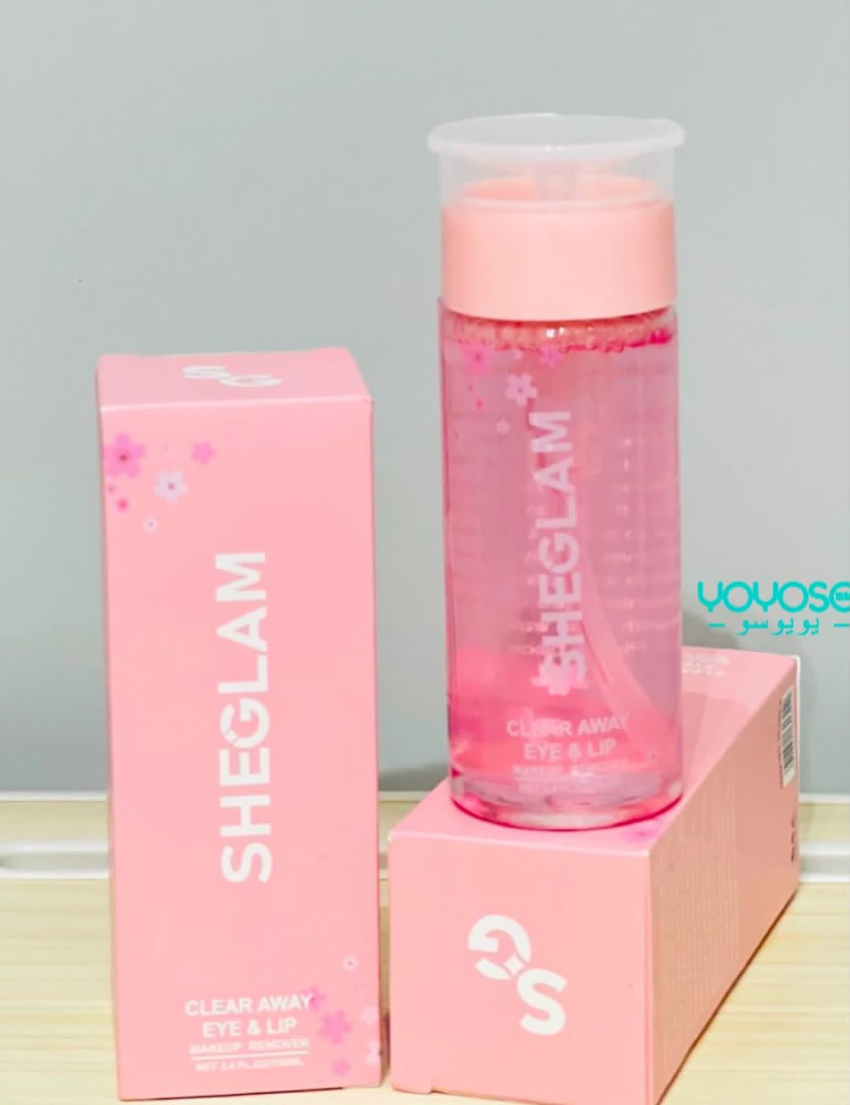 Sheglam - Clear Away Eye & Lip Makeup Remover - 80ml