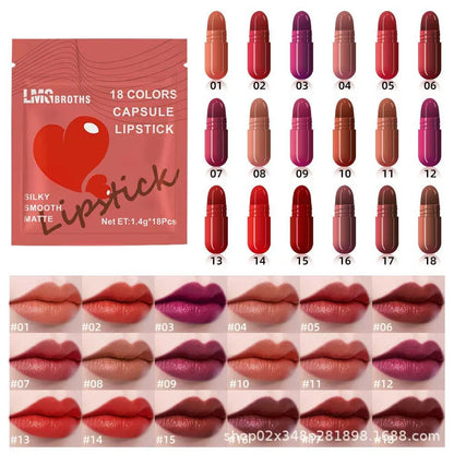 KS-One Matte Lipstick Capsule (Pack of 18)
