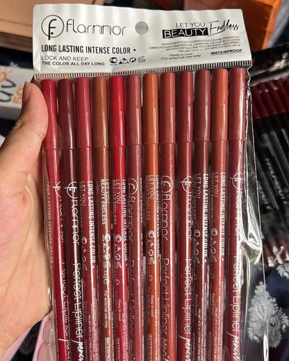12 Pcs Let Your Beauty Endless Perfect Lip Liner Pencil