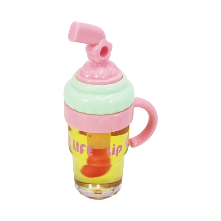 Wholesale Mini Tumbler Bubble Cup Lip Gloss - 24 Pcs