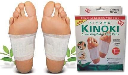Kinoki Cleansing Detox Foot Pads, 10 Counts