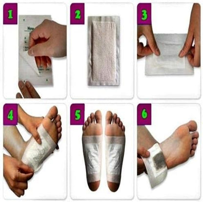 Kinoki Cleansing Detox Foot Pads, 10 Counts