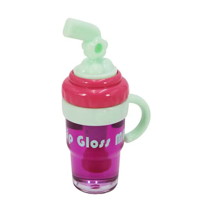 Wholesale Mini Tumbler Bubble Cup Lip Gloss - 24 Pcs