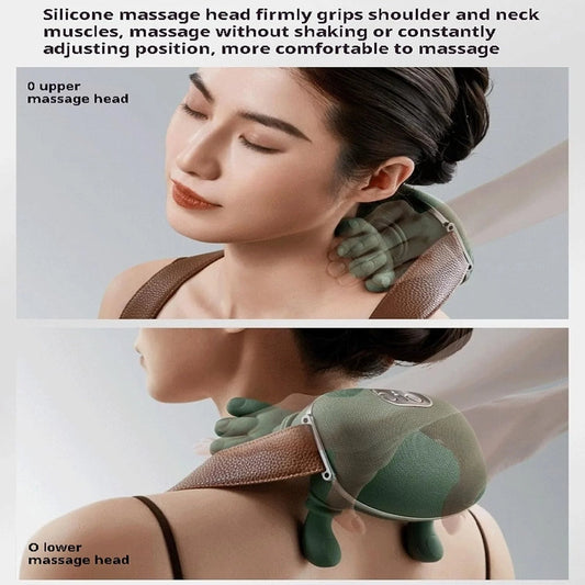 Shoulder and Neck Bionic Heated Massager with Fingers