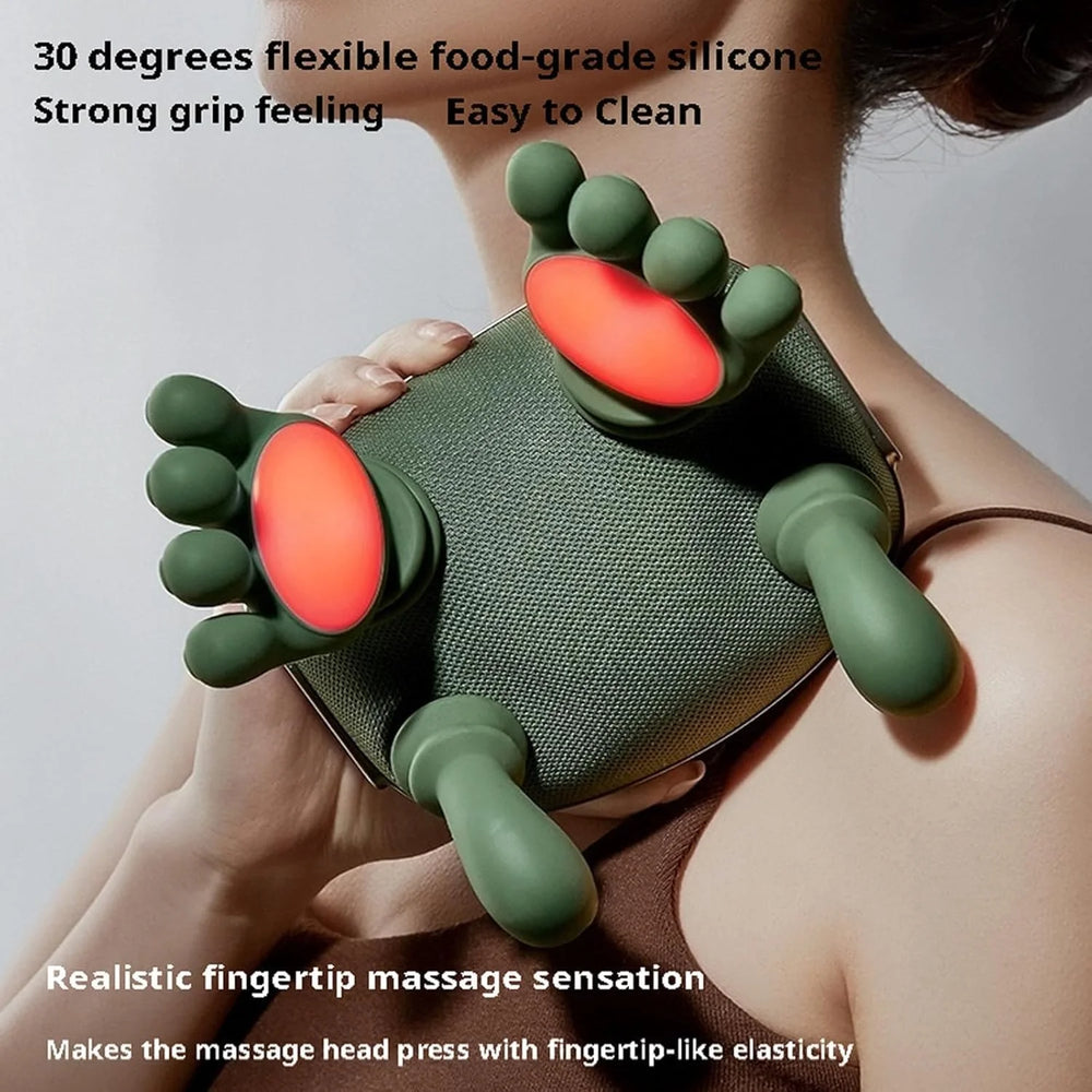Shoulder and Neck Bionic Heated Massager with Fingers
