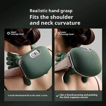 Shoulder and Neck Bionic Heated Massager with Fingers