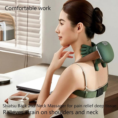 Shoulder and Neck Bionic Heated Massager with Fingers
