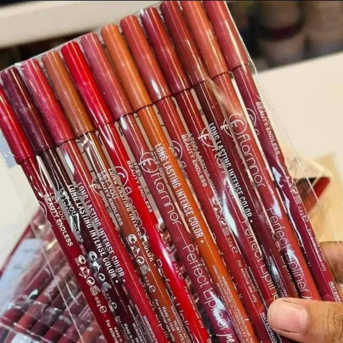 12 Pcs Let Your Beauty Endless Perfect Lip Liner Pencil