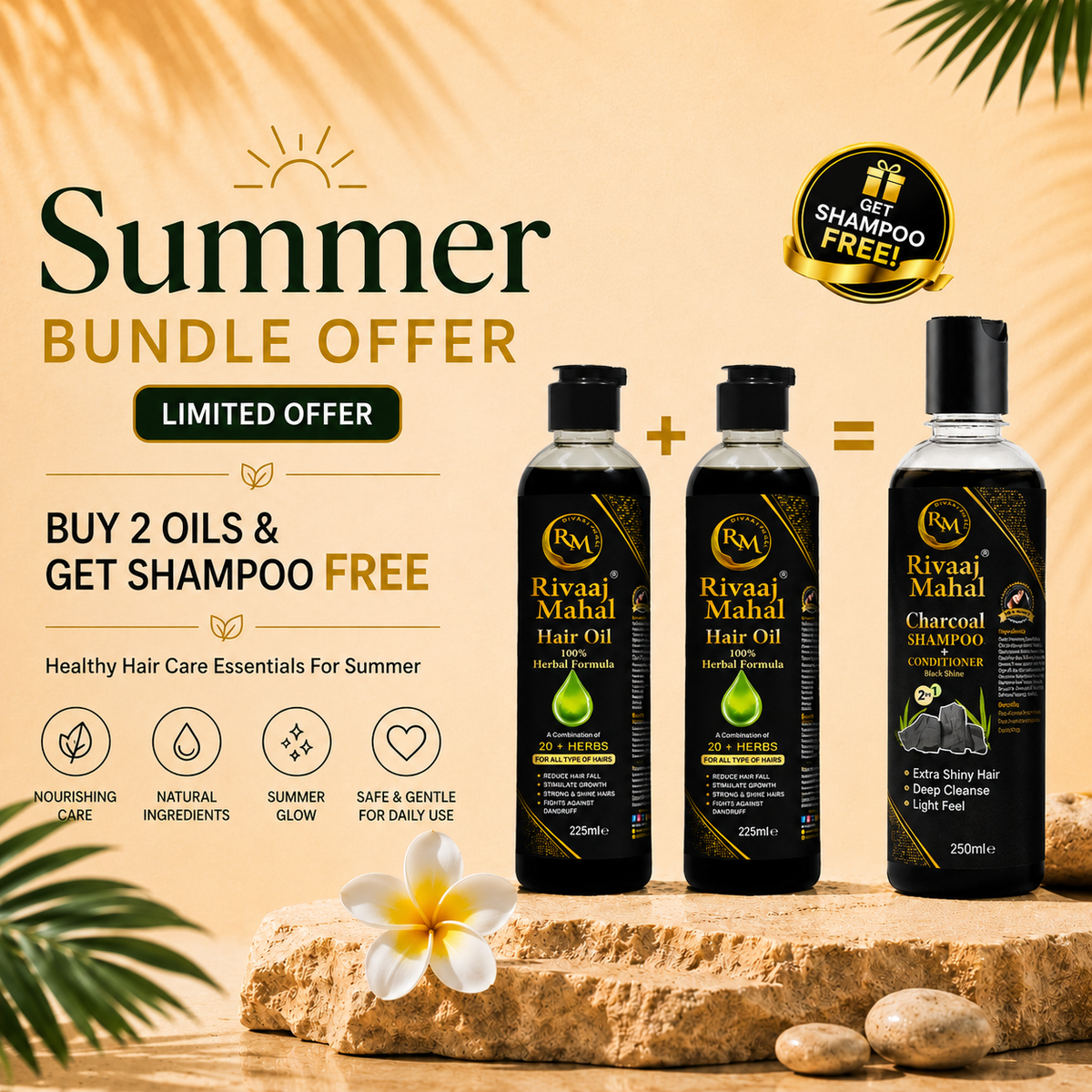 Rivaaj Mahal Hair Oil