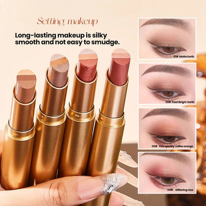 O'CHEAL Three-Color Gradient Eyeshadow Stick – Instant Shimmer