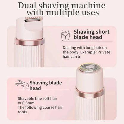 High Quality Dual Head Rechargeable Hair Removal