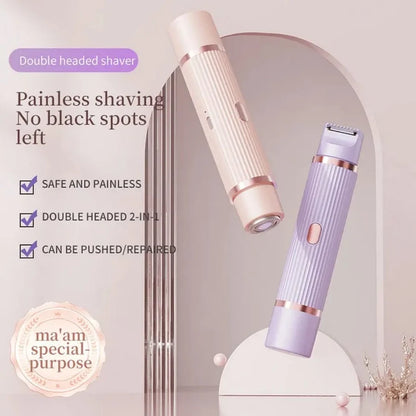 High Quality Dual Head Rechargeable Hair Removal