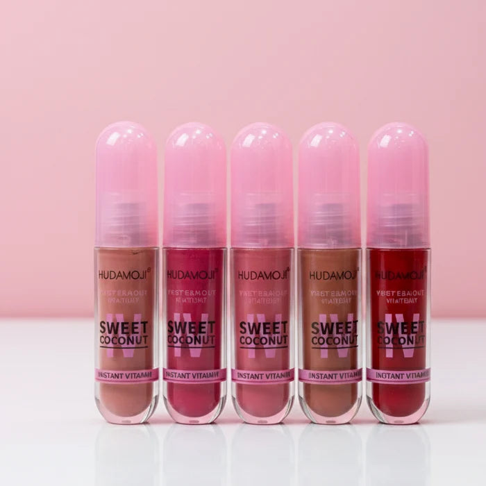 HUDAMOJI Sweet Coconut The Instant Hydration Lip Gloss