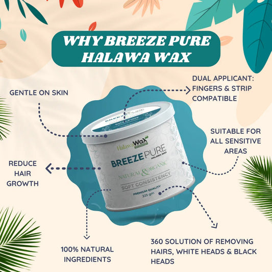 Halawa Wax Breeze Pure - 225g