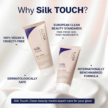 Flicka Silk Touch Milk-Cream Concentrate, Moisturizer & Primer