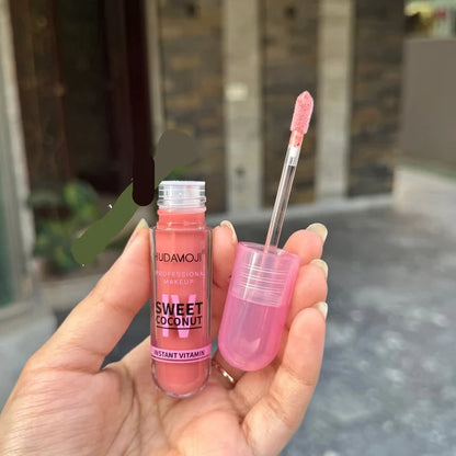 HUDAMOJI Sweet Coconut The Instant Hydration Lip Gloss
