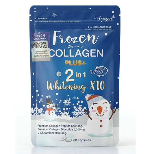 Frozen Collagen 2 in 1 Whitening X10