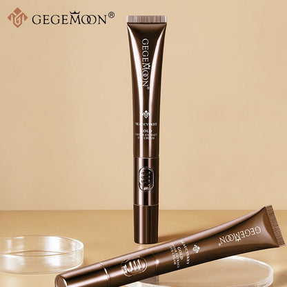 GEGEMOON Gold Caviar Extract Eye Cream 20g – Hydrating Anti-Aging Under Eye Treatment with Massage Applicator
