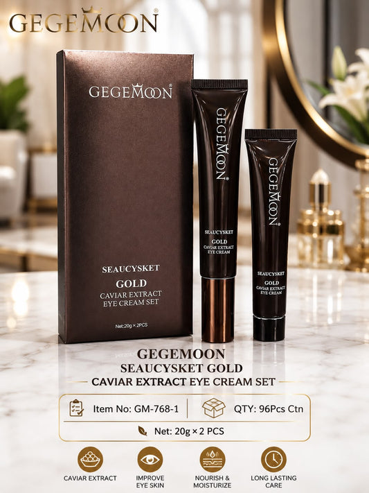 GEGEMOON Gold Caviar Extract Eye Cream Set 20g x 2