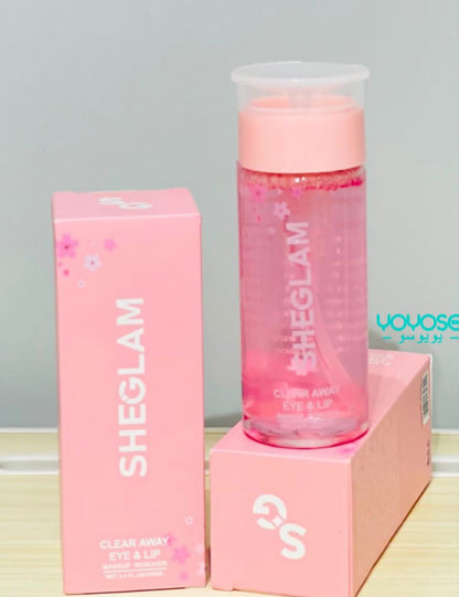 Sheglam - Clear Away Eye & Lip Makeup Remover - 80ml