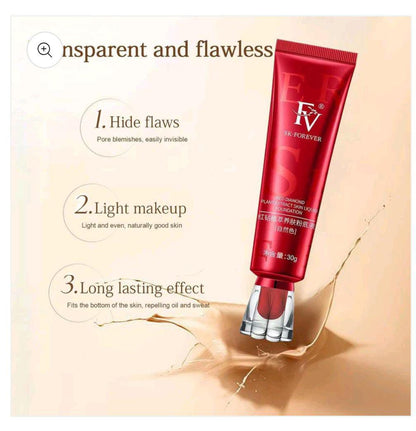 FV Red Ginseng Liquid Foundation – Full Coverage, Long-Lasting & Hydrating Foundation (30g)