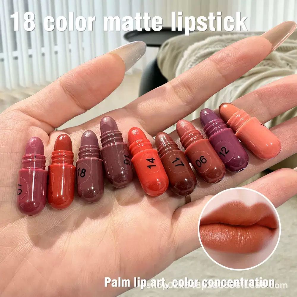 KS-One Matte Lipstick Capsule (Pack of 18)