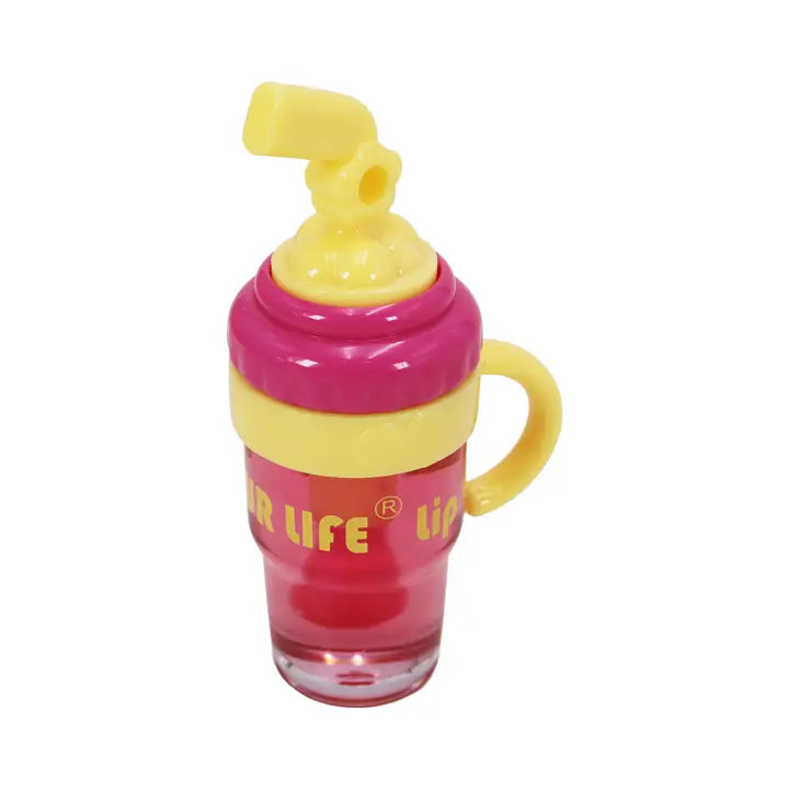 Wholesale Mini Tumbler Bubble Cup Lip Gloss - 24 Pcs
