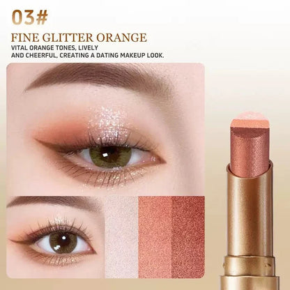 O'CHEAL Three-Color Gradient Eyeshadow Stick – Instant Shimmer