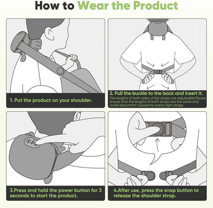 Shoulder and Neck Bionic Heated Massager with Fingers