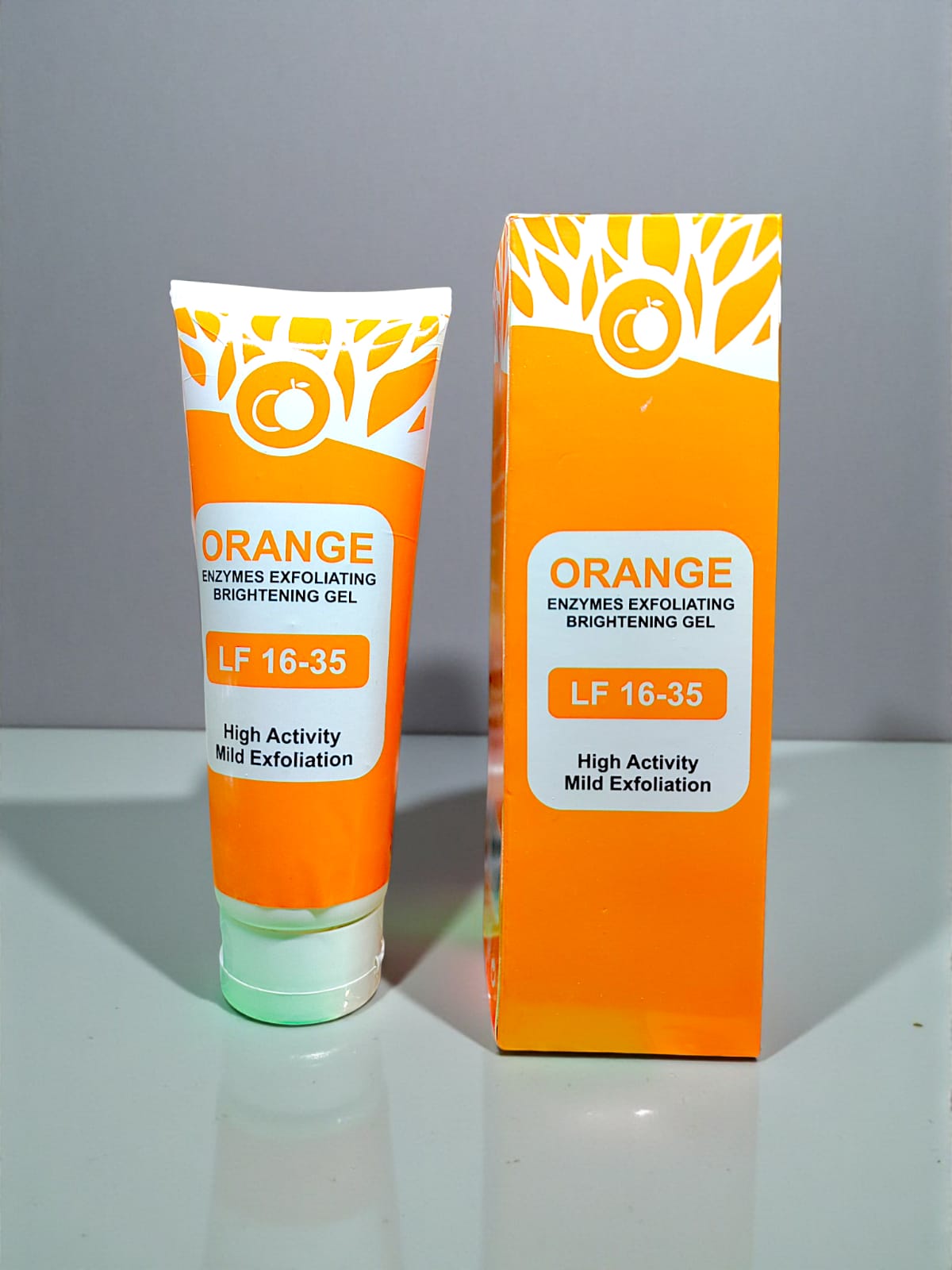 Orange Exfoliating Dead Skin Remover Gel - Smooth and Refreshing Skin Care - GegeMoon