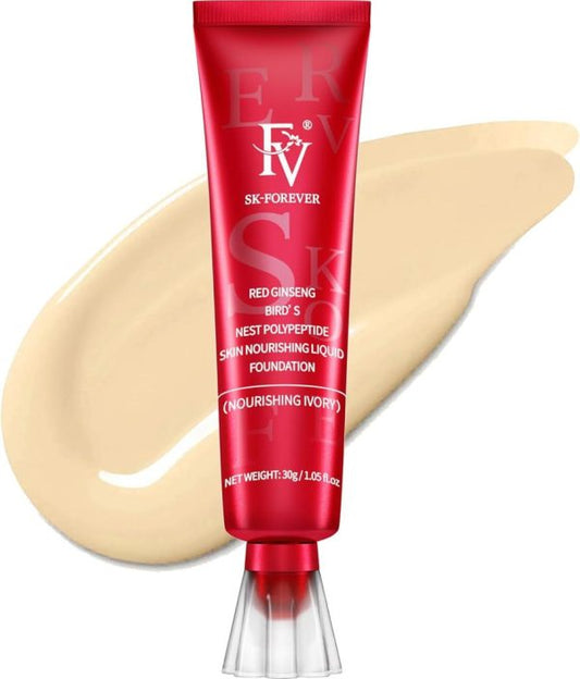 FV Red Ginseng Liquid Foundation – Full Coverage, Long-Lasting & Hydrating Foundation (30g)