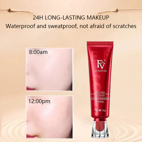 FV Red Ginseng Liquid Foundation – Full Coverage, Long-Lasting & Hydrating Foundation (30g)